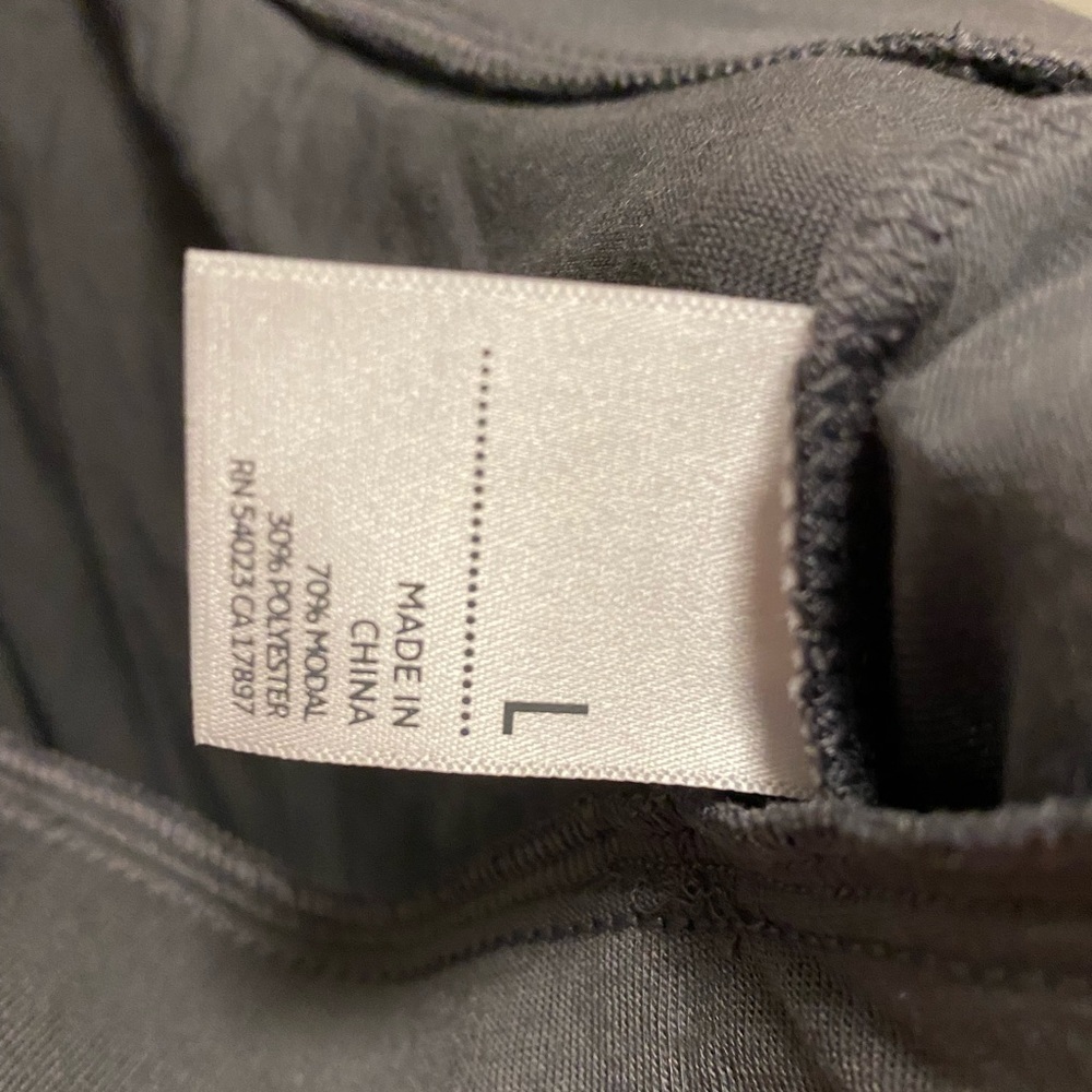 Old Navy Grey Flowy Drawstring Waist Minimalist Preppy Skirt Size L New W/O Tag - Picture 6 of 6